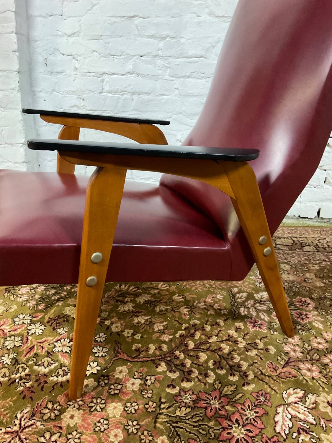 Fauteuil scandinave des années 50-60