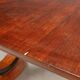 Art Deco table in rosewood and thuya burl.