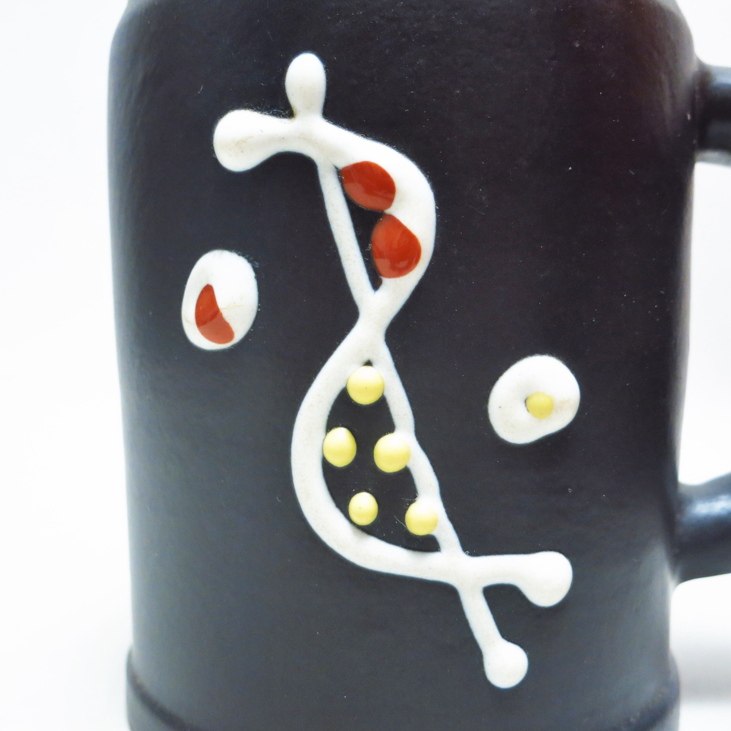 Three cups ceramic 50s André Baud