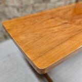 Table basse bois vintage 1970"