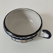 Vintage Keraluc Quimper mug – attributed to Annie Beurrier – 1960s