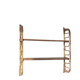 Removable wall shelf in rattan – 1960s vintage