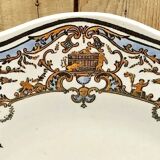 6 flat plates Gien Dionysos the children at the press 1938 1960