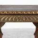 Table d'appoint Arts & Crafts en chêne et cuivre, Royaume-Uni vers 1910