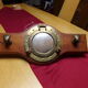 Marine style coat rack with porthole mirror