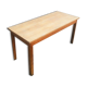 Table de ferme longue en sapin