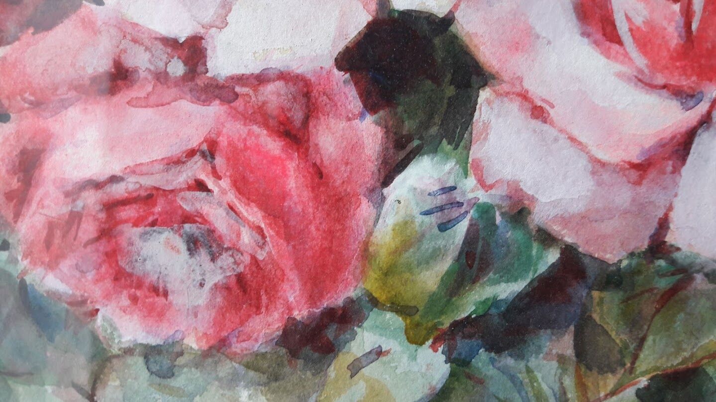 Watercolor by Madeleine Renaud