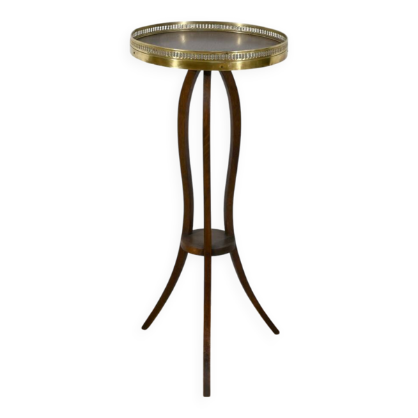 Petit Guéridon en Acajou, Style Louis XVI – 1900