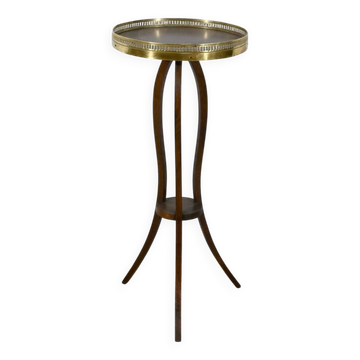 Petit Guéridon en Acajou, Style Louis XVI – 1900