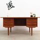 Oak desk, Danish design, 1960s, production: Denmark
