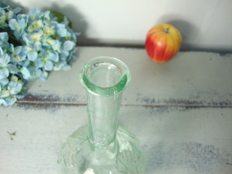 Transparent glass bottle, water decanter