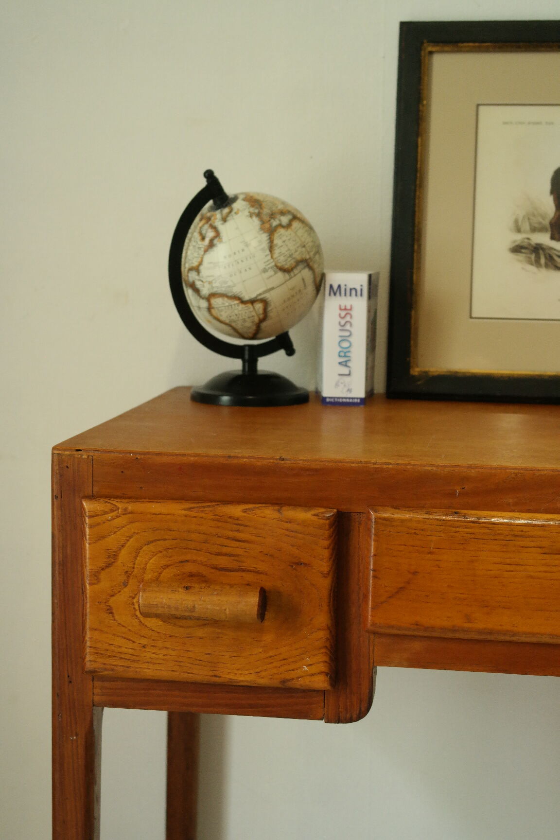 Vintage wooden children's desk