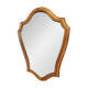 Small gilded wooden mirror with molding – vintage