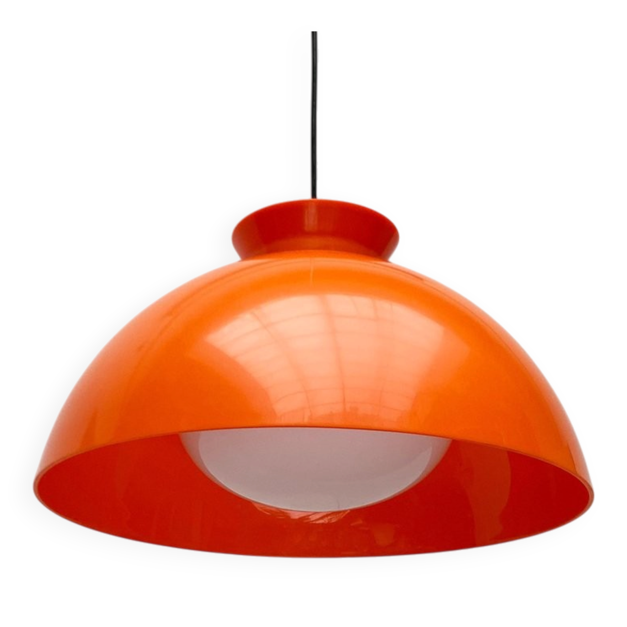 KD6 pendant model mid-century space style by Achille and Pier Giacomo Castiglioni for Kartell, 1960s