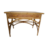 Rattan desk