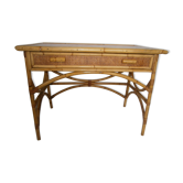 Rattan desk