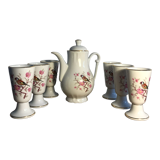 Mazagrans and coffee maker