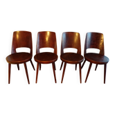 Set of 4 Baumann Mondor bistro chairs