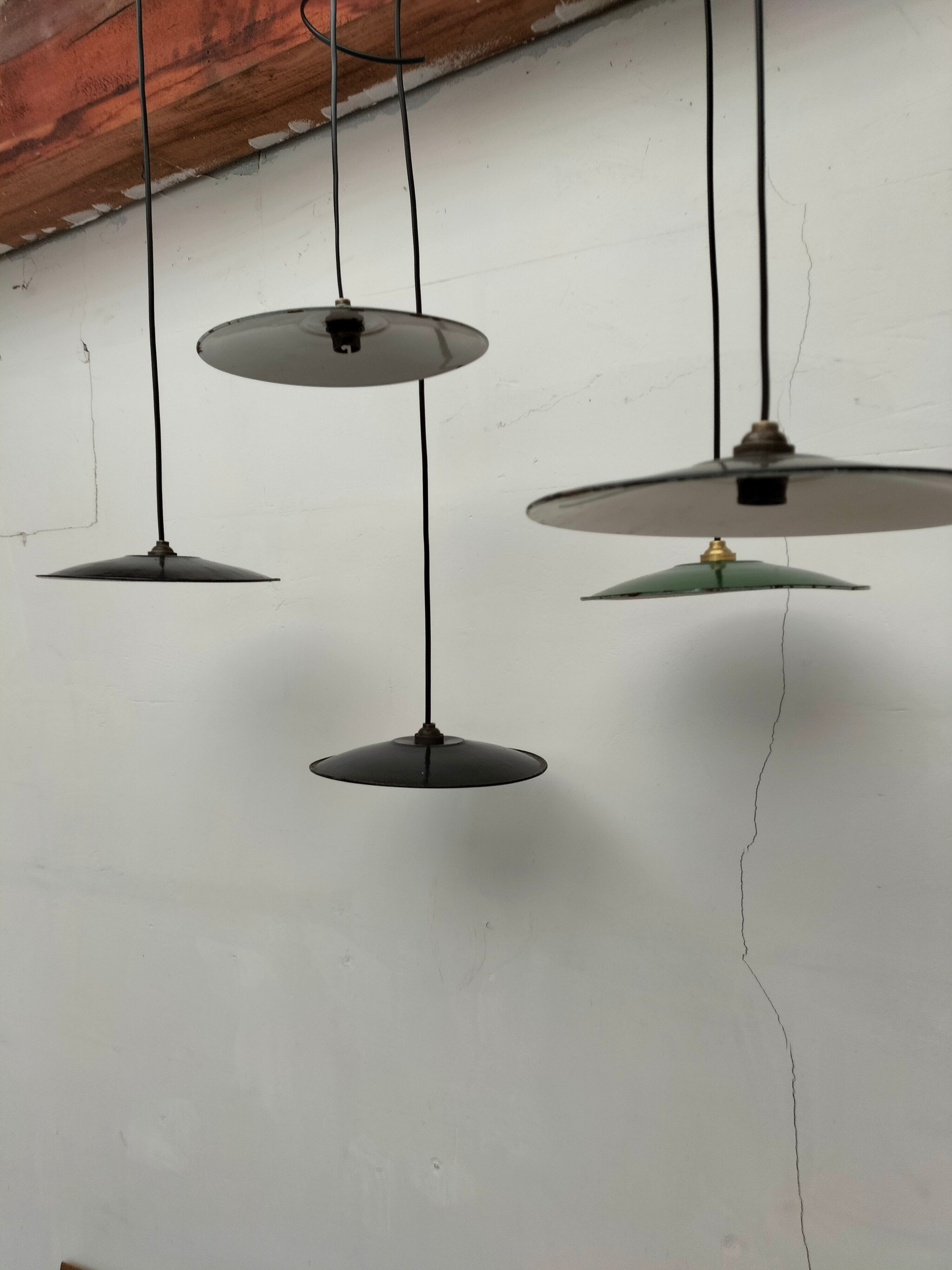 Enamelled old lamp series