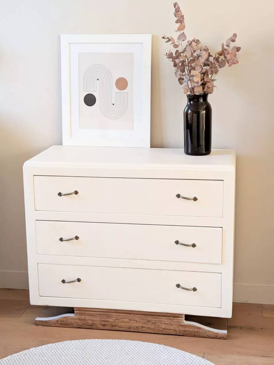 Revisited antique commode