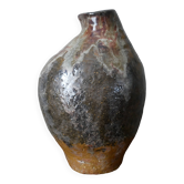 Vase artisanal céramique émaillée décoration design wabi-sabi japandi poterie handmade japonisant