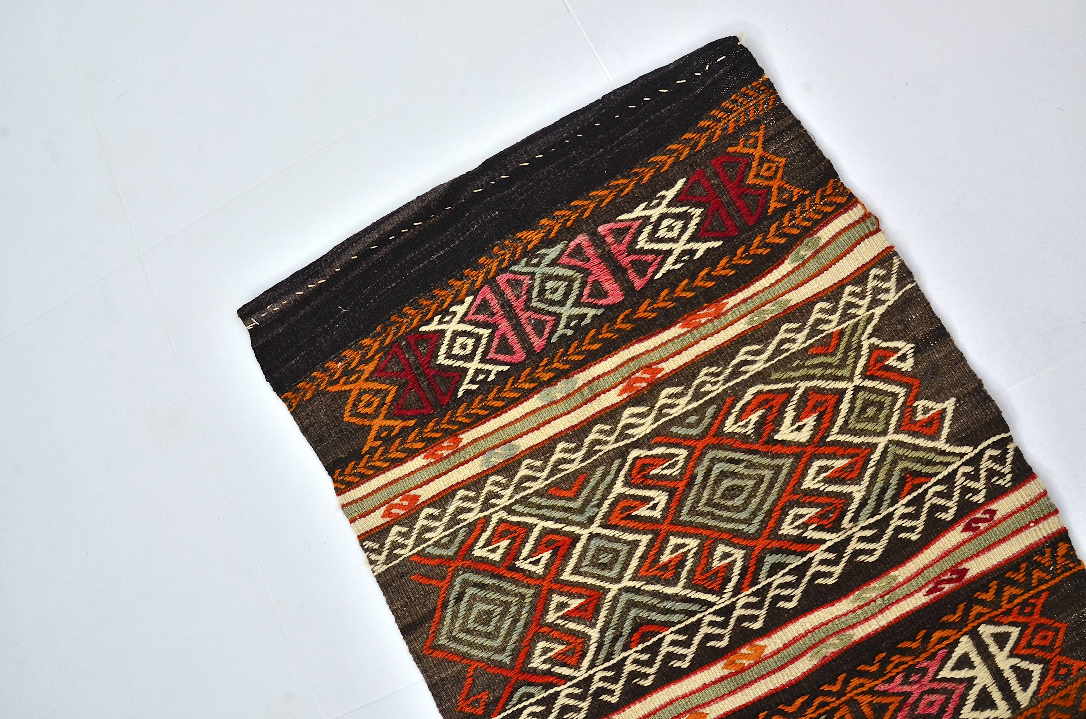 Vintage Anatolian Kilim Runner sku 3066