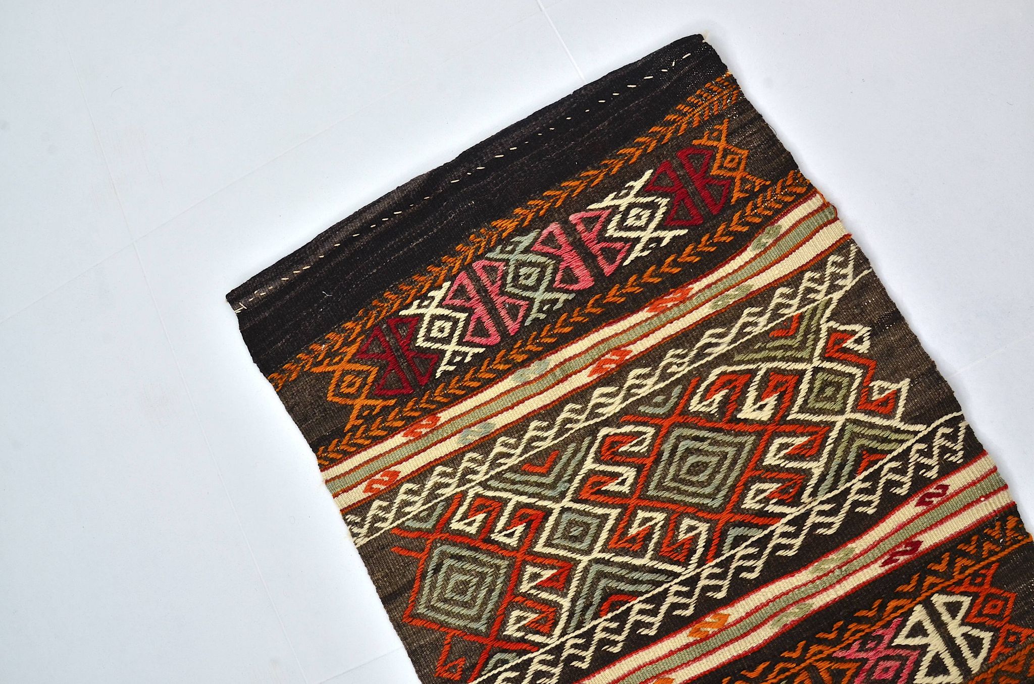 Kilim Runner anatolien vintage sku 3066
