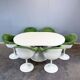 Space-age design icons: ‘Set-Line’ dining set by K. Schäfer for Lübke, 1960s