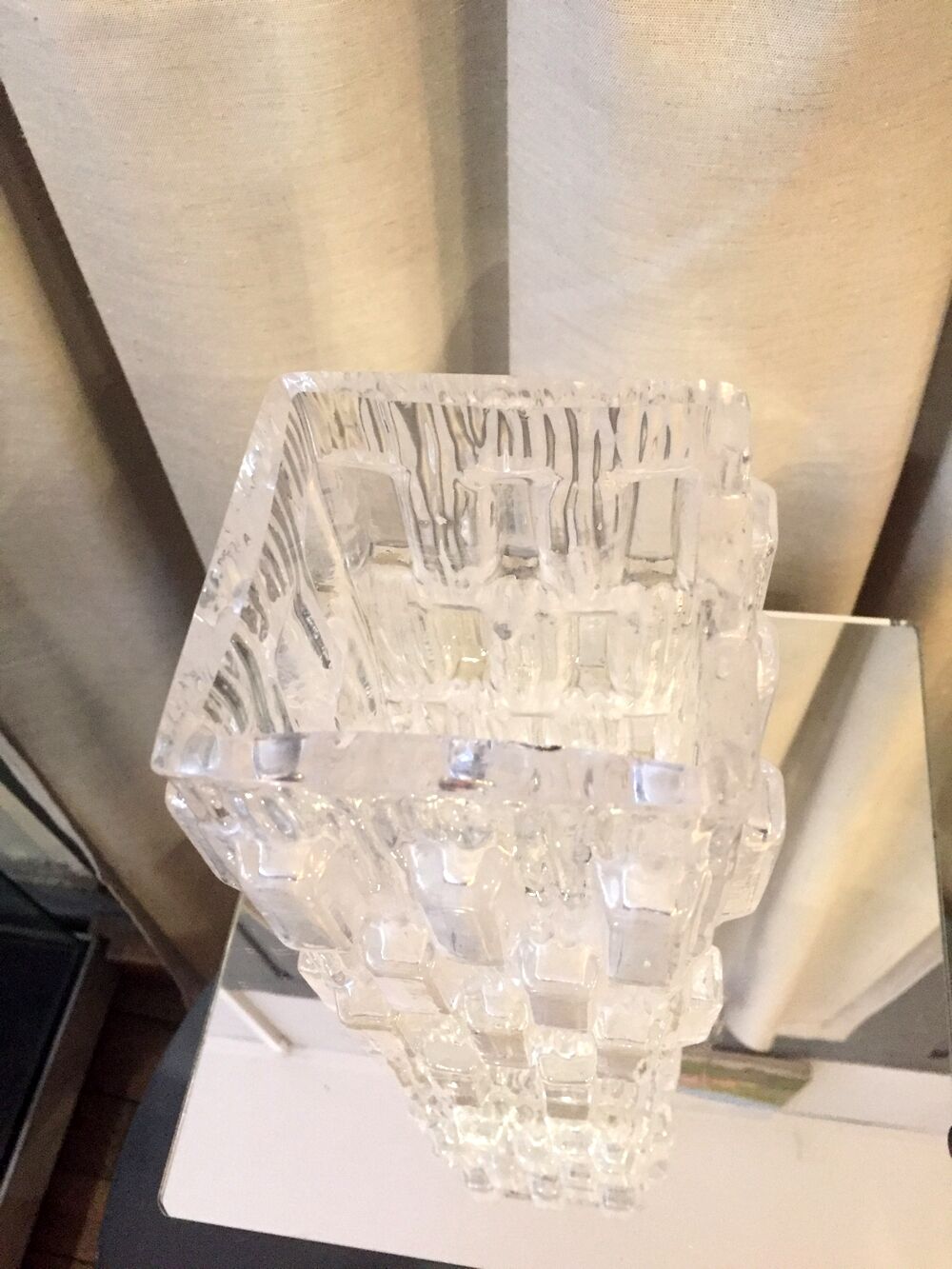 Vase art deco rectangle