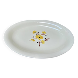 Plat en faïence de Salins