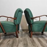 Armchairs by Jindřich Halabala, 1950s, Set of 2