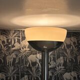 Lampadaire italien chrome 1970 vintage design