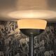 Italian chrome floor lamp 1970 vintage design