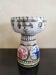 Kéraluc Faience Candle Holder Quimper signed L'Helguen