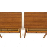 Scandinavian teak bedside table, Sweden, 1960
