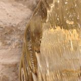 Large wall light / ceiling light in Murano glass, design by Carlo Scarpa, Venini.