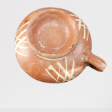 Vintage terracotta cups