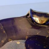 Tripod Ashtray Dish in Ceramic - Alcy Paris - Lustrous Enamel and Gold
