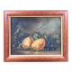 Tableau ancien poires et raisins