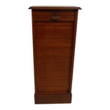 Antique filing cabinet with roller shutter