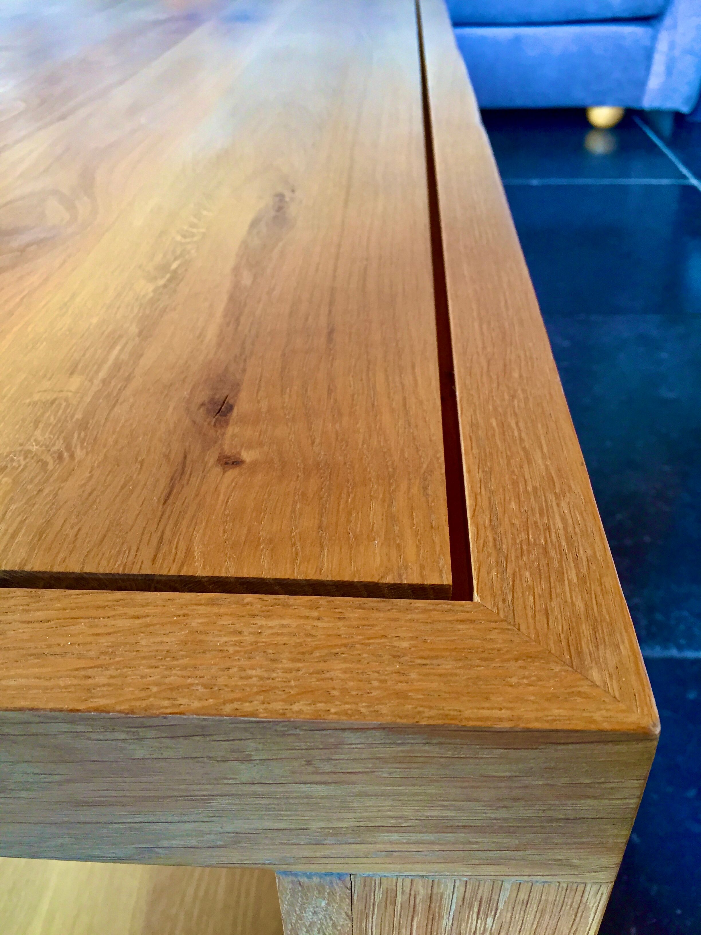 Ethnicraft solid oak coffee table