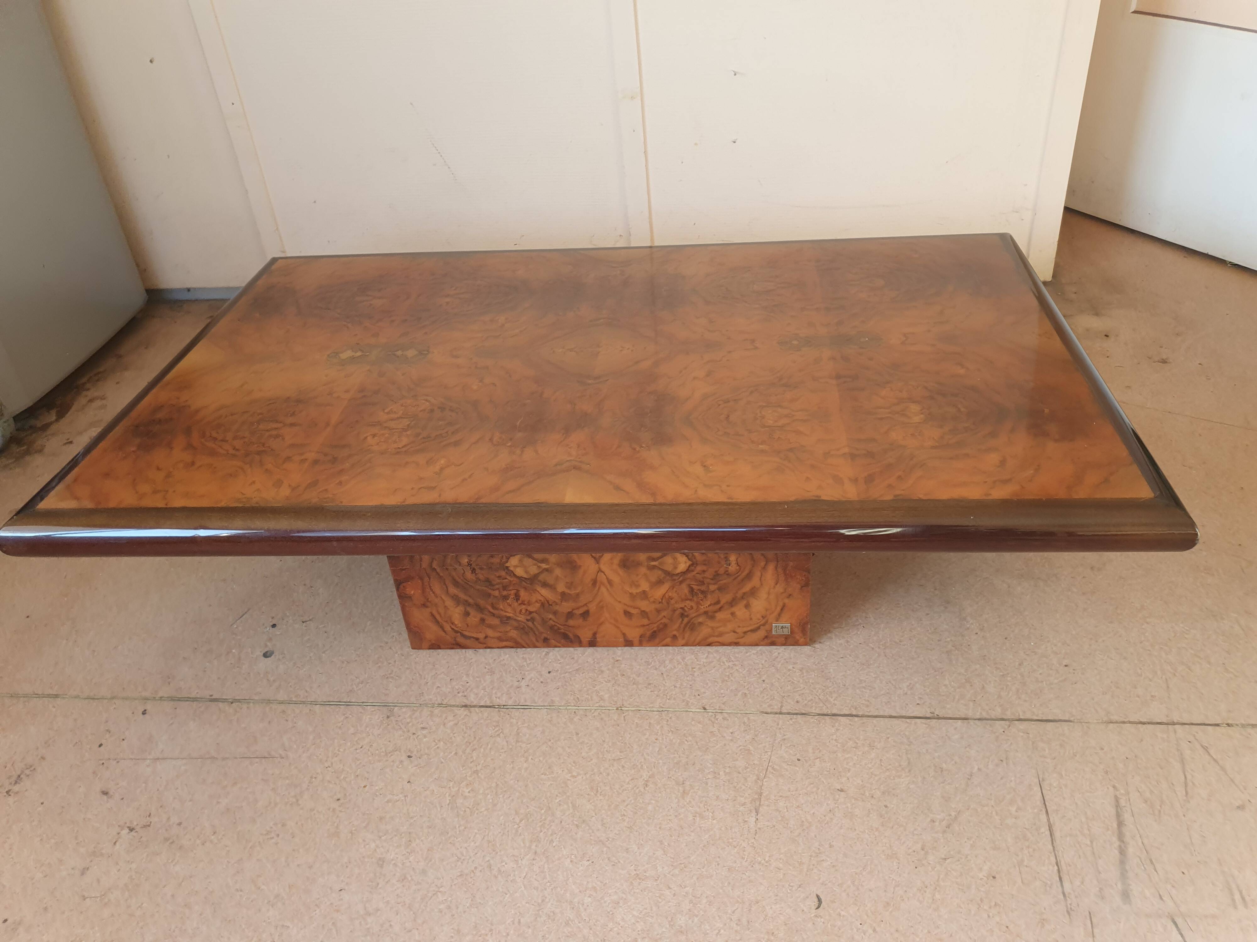 Coffee table by Jean Claude Mahey