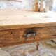 Table, desk with turned feet