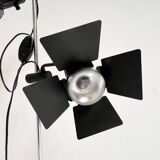 Black vintage floor lamp, 1970's