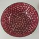 Vintage salad bowl in dabbling