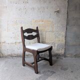 Ensemble de 6 chaises en bois