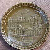 Lot de dix assiettes Gien