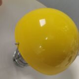 Hanging lamp in beautiful yellow colour