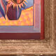 Oil on panel of sarres - girl a la pastheque