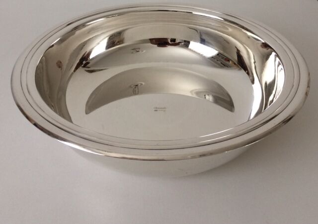 Christofle silver metal bowl
